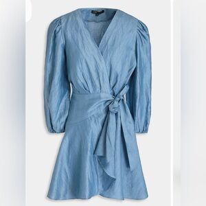 Maje $450 Linen Dress in Mint Condition